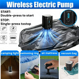 17L Travel Vacuum Storage Bags with Hand Air Pump – Reusable Compression Packing Bags