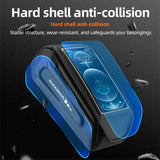 NNEOBA 1.7L Waterproof Frame Bike Touchscreen Case Holder Bag Black