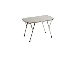 NNEOBA Outdoor Folding Stainless Steel Table Heat And Scratch Resistan