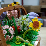 NNEOBA Summer Sunshine Flower Basket