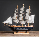 NNEOBA Mediterranean Dreams Wooden Sailboat Model - Silent Mary-A Edition