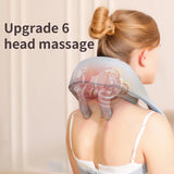 NNEOBA Neck and Shoulder Heating Massage Shawl with 6D Kneading