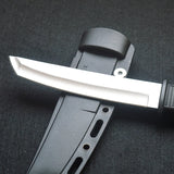 NNEOBA Portable Fixed Blade Knife Silver