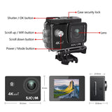 NNEOBA 4K Ultra HD Action Camera 30M Waterproof Black