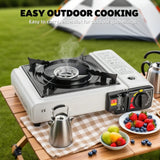 NNEOBA Portable Camping Cartridge Stove White