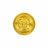 200-Piece Pirate Gold – 2.5 cm Plastic Fake Treasure Coins