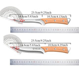 NNEOBA Professional Fillet Boning Knife Set Brown