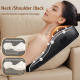 NNEOBA Electric Cervical Pillow Massager Black