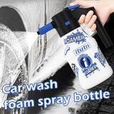 NNEOBA 1.5L Electric Foam Sprayer: Effortless Foam Blasting for Cars and Home