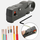 NNEOBA Automatic Stripping Pliers Multifunctional Wire Stripper  Cable Tools Stripping Crimping Tool Hexagon Wrench Accessories