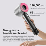 NNEOBA Professional Hair Dryer with Negative Ionic Technology and Nozzle