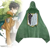 NNEOBA Anime Scout Cloak Flannel Blanket