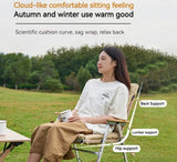 NNEOBA Camping Folding Chair Cushion Detachable Seat Pad