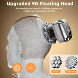 NNEOBA 5-in-1 9D Bald Head Shaver for Men