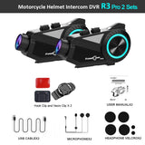 NNEOBA Wireless Motorcycle Intercom DVR