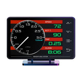 NNEOBA XS HUDGauge–Multi-Function OBD+GPS Car Instrument Black