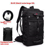 NNEOBA 50L Waterproof Laptop Travel Backpack