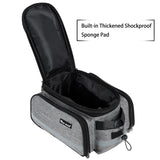 NNEOBA Expandable Rear Rack Bike Bag Trunk Pannier Grey