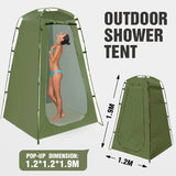 NNEOBA Portable Outdoor Privacy Shower Tent