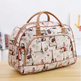 NNEOBA Waterproof PU Travel Duffel Bag