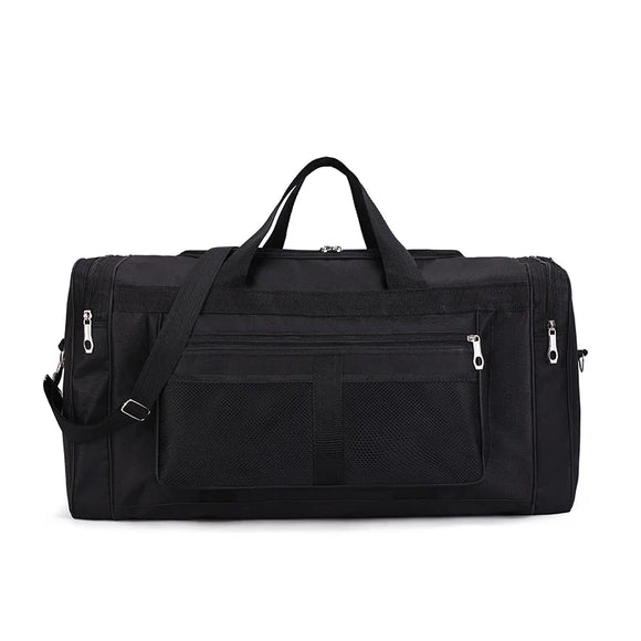 NNEOBA Nylon Travel Handbag Luggage Storage Bag Black