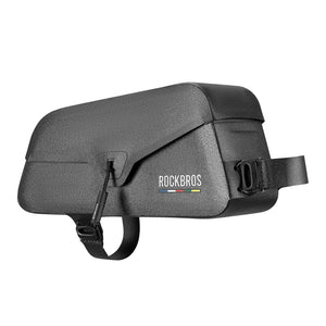 NNEOBA 0.9L Magnetic Suction Bicycle Waterproof Nylon Pipe Tube Bag Black
