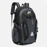 NNEOBA Outdoor Backpack Camping with Earphone Hole Black