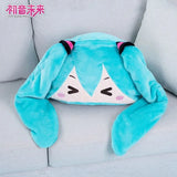 NNEOBA Anime-Inspired Hooded Plush Shawl Blanket