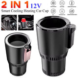 NNEOBA Portable 2-in-1 Car Cup Cooler & Warmer–12V Auto Beverage Balck