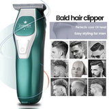 NNEOBA Professional Cordless Hair Clipper  T Blade 0mm Bald Trimmer Green