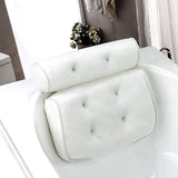 NNEOBA SPA Non-Slip Bath Pillow with Suction Cups Bath Tub Neck Back Support Headrest Pillows Thickened Home Cushion Accersory jacuzzi