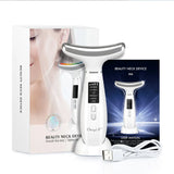 NNEOBA Ultrasonic Skin Scrubber, EMS Massager, LED Light Therapy Beauty - Illuminate, Lift, and Rejuvenate Your Skin