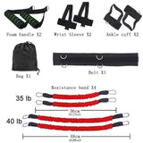 NNEOBA New Sport Boxing Trainer Resistance Band Training Belt