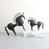 NNEOBA Modern Resin Horse Statue