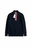 Men's Zip-Up Knit Sweater
