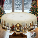 Christmas Nativity Scene Tablecloth