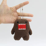 Cute Domo Kun Plush Bag Charm Keychain 9cm