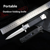 NNEOBA High-Hardness Folding Knife Silver