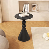 NNEOBA Black Style Iron Art Side Table
