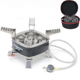 NNEOBA 12800W Outdoor Camping Gas Stove Grey