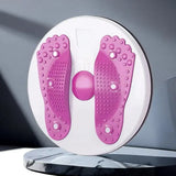 NNEOBA Waist Twisting Disc Abdominal Fitness Rotary Board Purple