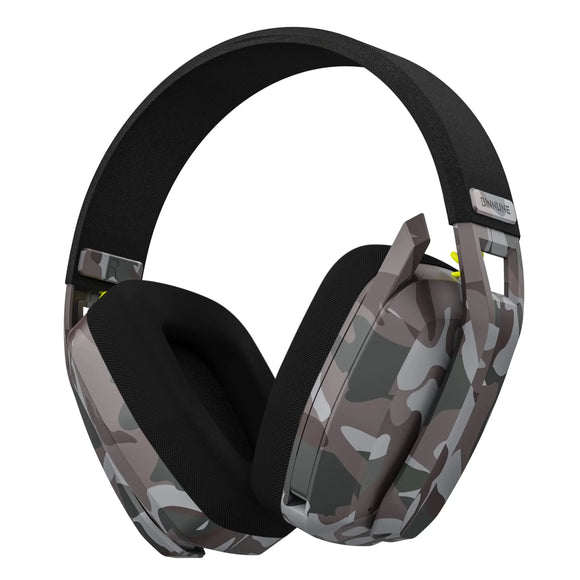 NNEOBA Wireless Gaming Headset with Mic Camouflage