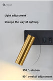 NNEOBA Nordic LED Wall Lamp - Modern Design for Living Room and Bedroom