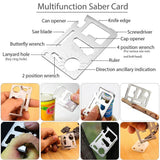NNEOBA  Car Survival First Aid Kit Outdoor Emergency SOS Gear