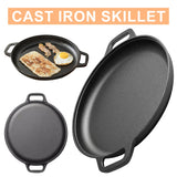 NNEOBA Non-Stick Camping Cast Iron Frying Pan