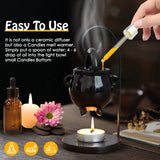 NNEOBA Ceramic Essential Oil Burner & Tealight Holder