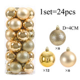 Artificial Christmas Tree with Ornaments