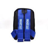 JDM Style Racing Backpack with Harness Straps – Travel & Casual Daypack