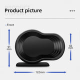 NNEOBA OBD2 Car HUD F9 Digital Head Up Display with Smart Alarm Black