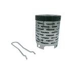 NNEOBA Compact Wear-resistant Mini Gas Heater Stove for Outdoor Camping